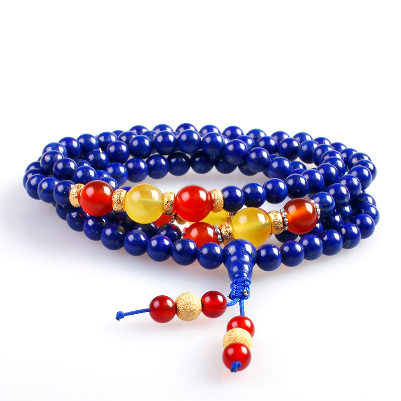 青金石108颗手链