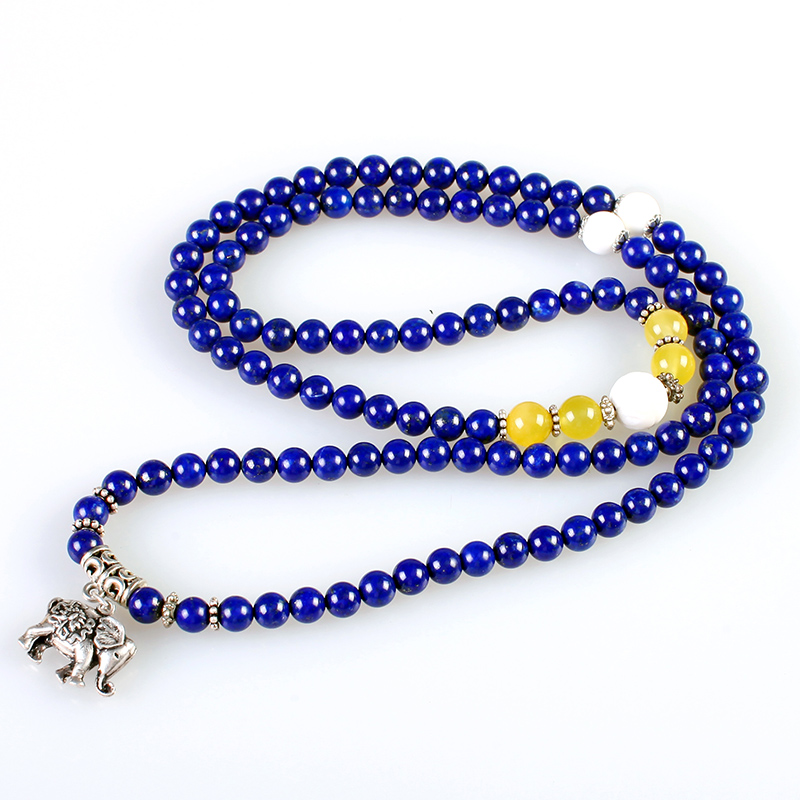 青金石108颗手链女款