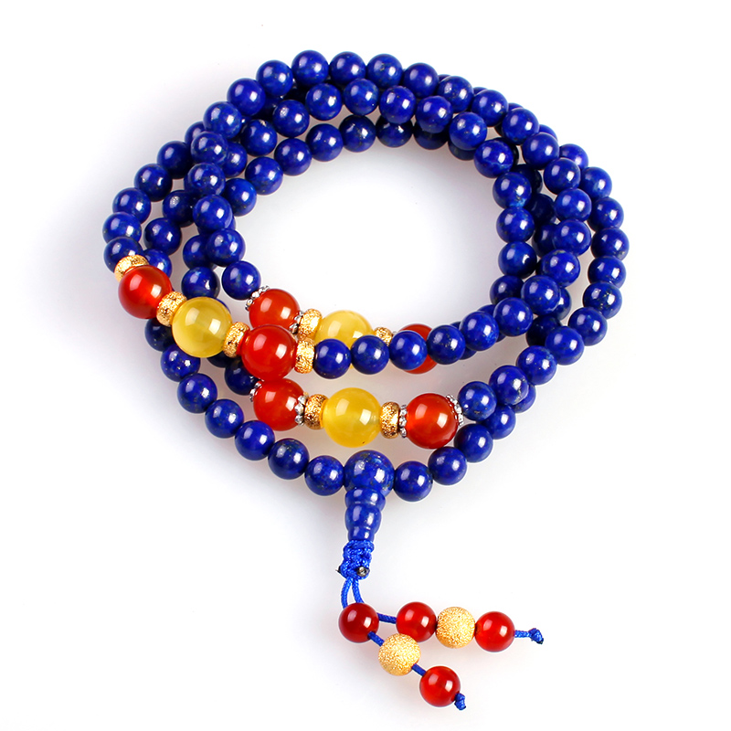 青金石108颗手链