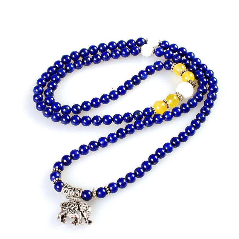 青金石108颗手链女款