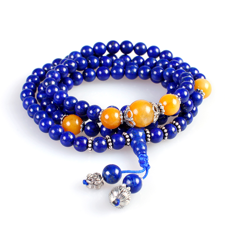 青金石108颗手链女款