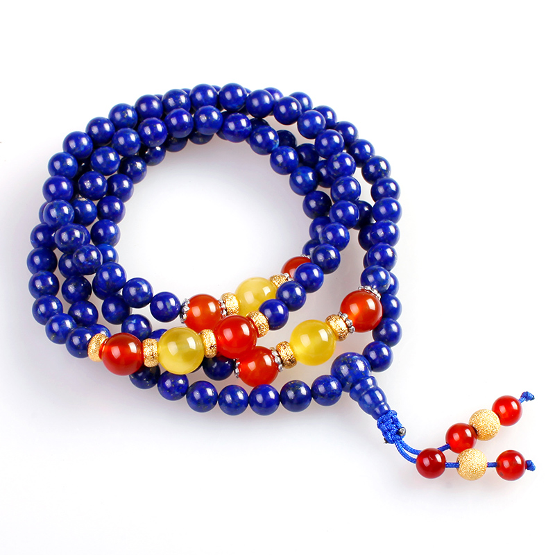 青金石108颗手链