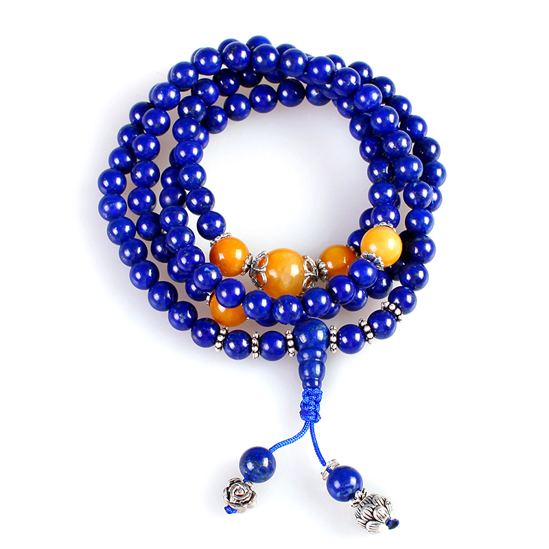 青金石108颗手链女款