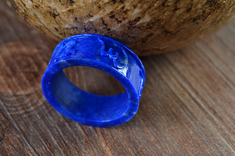 青金石戒指 扳指3