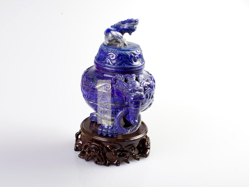 青金石香炉大摆件