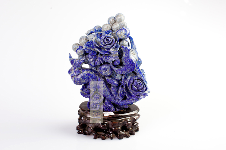 青金石硕果累累大摆件