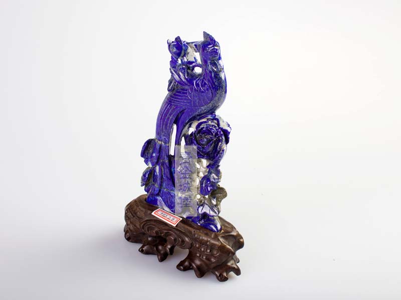 青金石凤凰大摆件