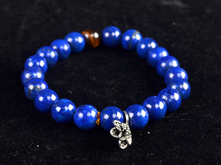 青金石单圈手链