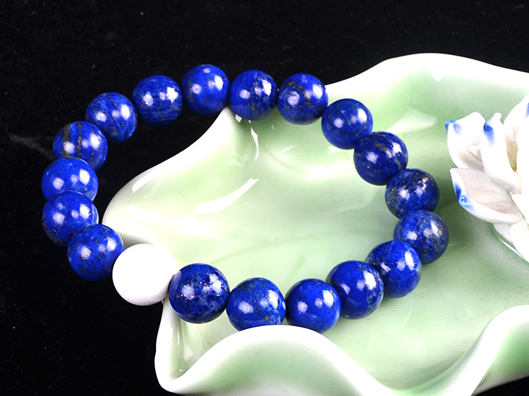 青金石单圈手链