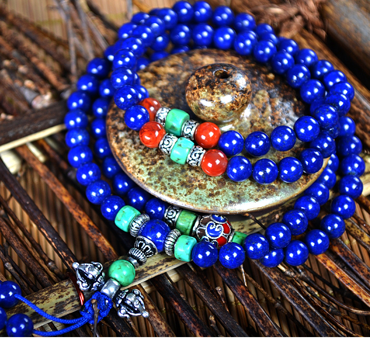 青金石108颗手链.手串