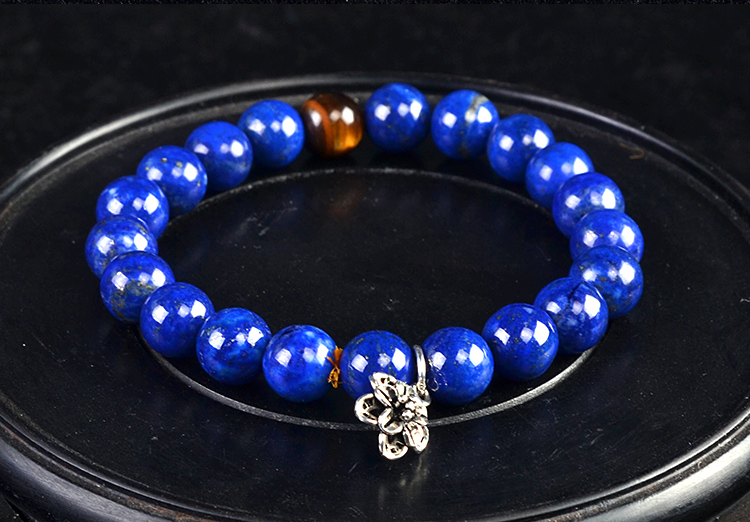 青金石单圈手链