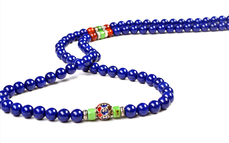 青金石108颗女款手链