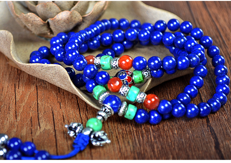 青金石108颗手链.手串