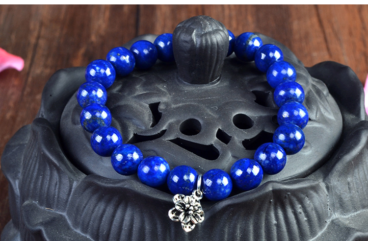 青金石单圈手链