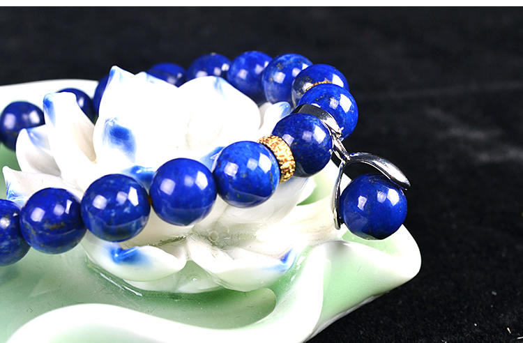 青金石单圈手链