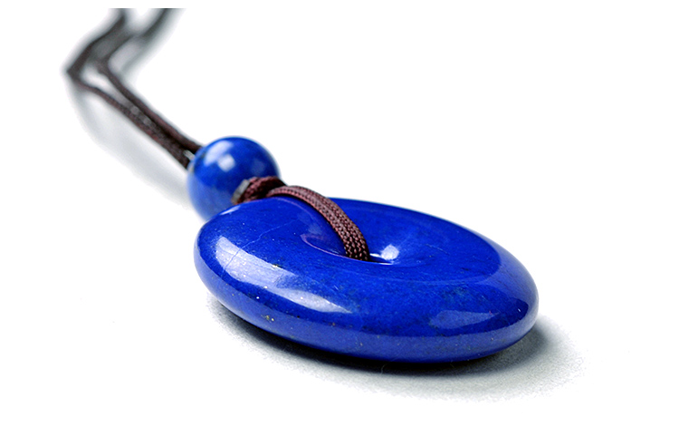 青金石平安扣吊坠