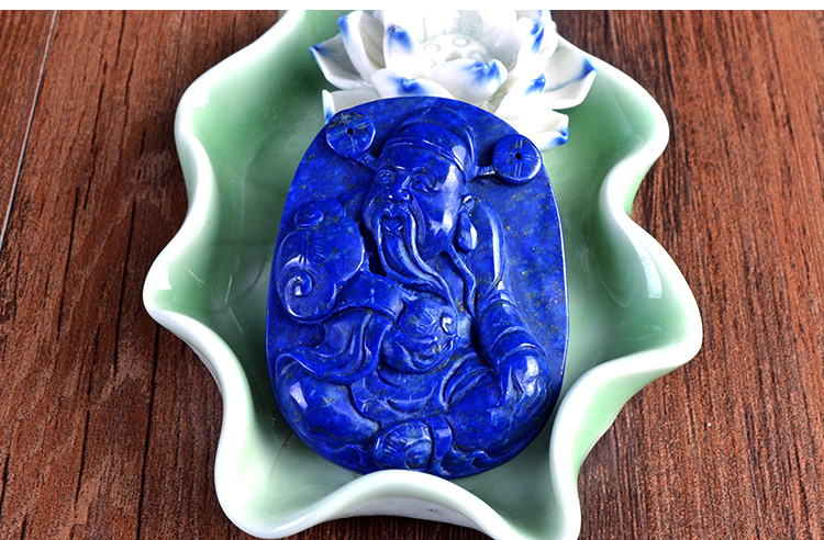 青金石福星雕刻件