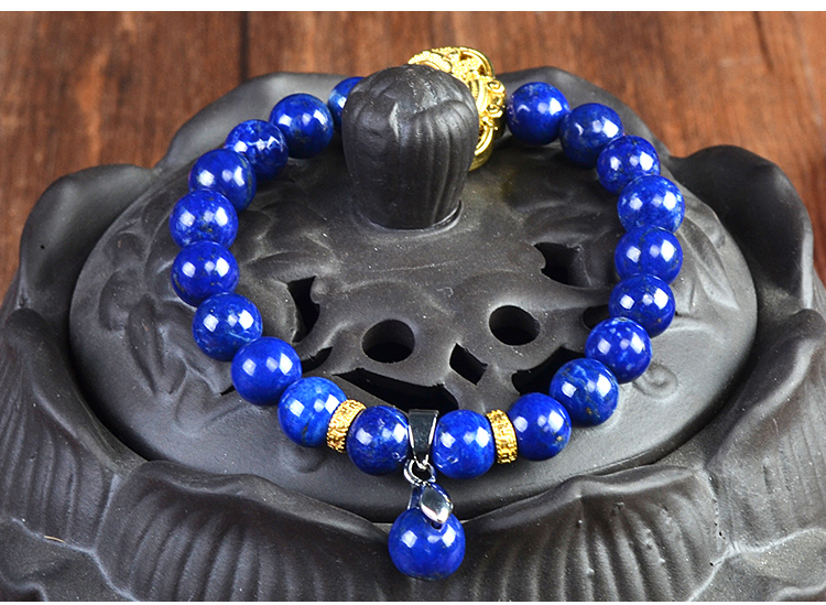 青金石单圈手链