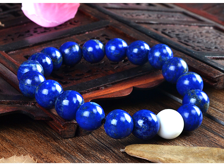 青金石单圈手链