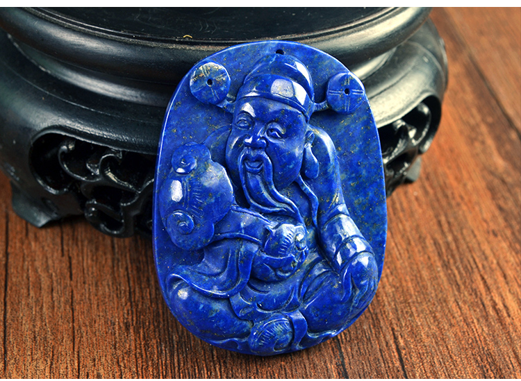 青金石福星雕刻件