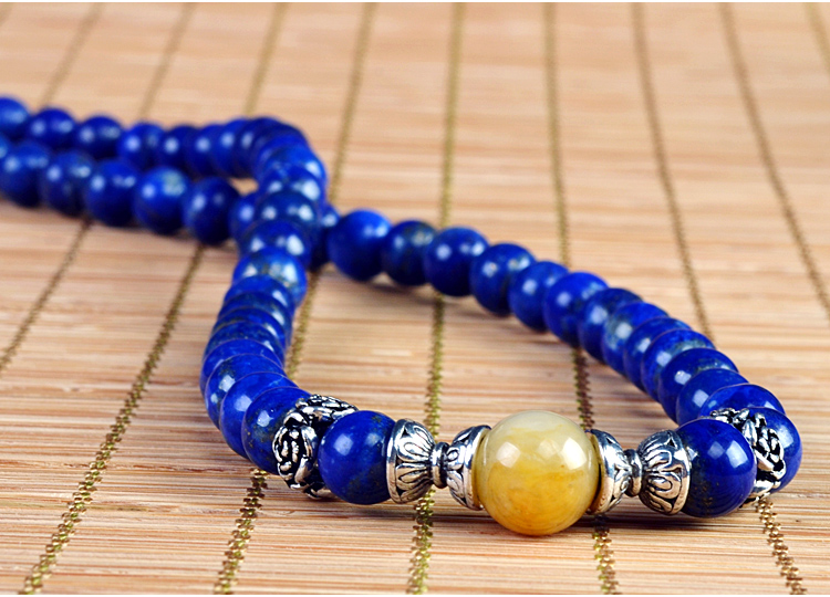 青金石108颗女款手链