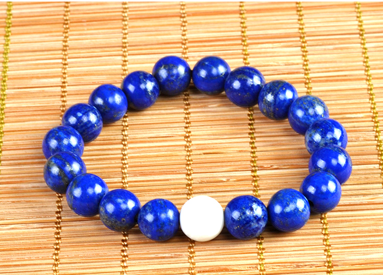 青金石单圈手链